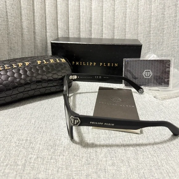 Philipp Plein Black Men's Glasses